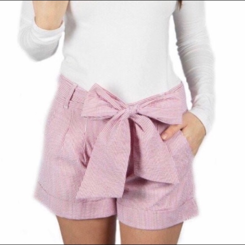Medium LJ Red Bow Shorts